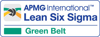 Lean Six Sigma Green Belt cours accrédité par Lean Six Sigma Academy / APMG