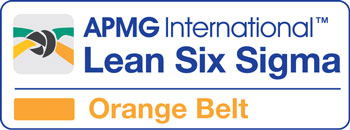 Lean Six Sigma Orange Belt cours accrédité par Lean Six Sigma Academy / APMG