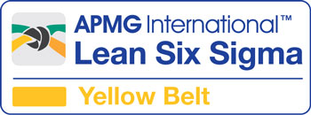 Lean Six Sigma Yellow Belt cours accrédité par Lean Six Sigma Academy / APMG